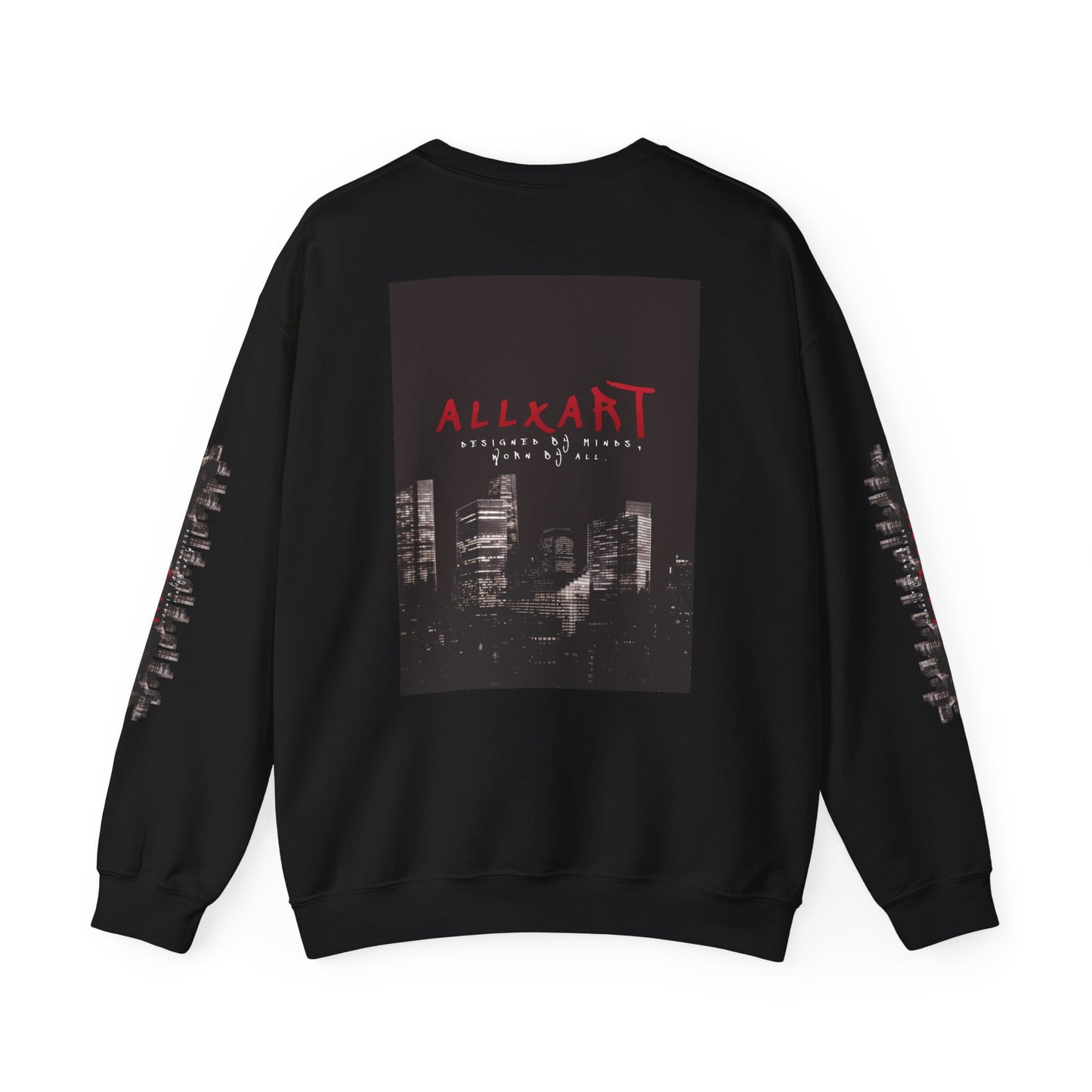 ALLXART After Dark Heavy Blend™ Crewneck Sweatshirt