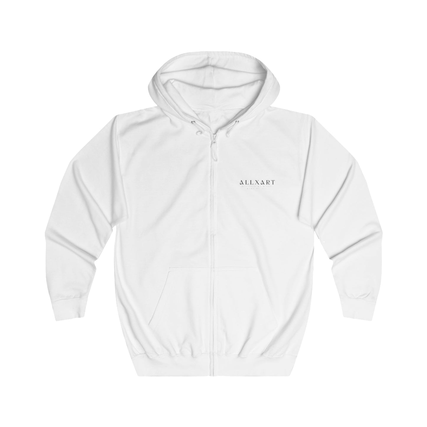 ALLXART Full Zip Hoodie