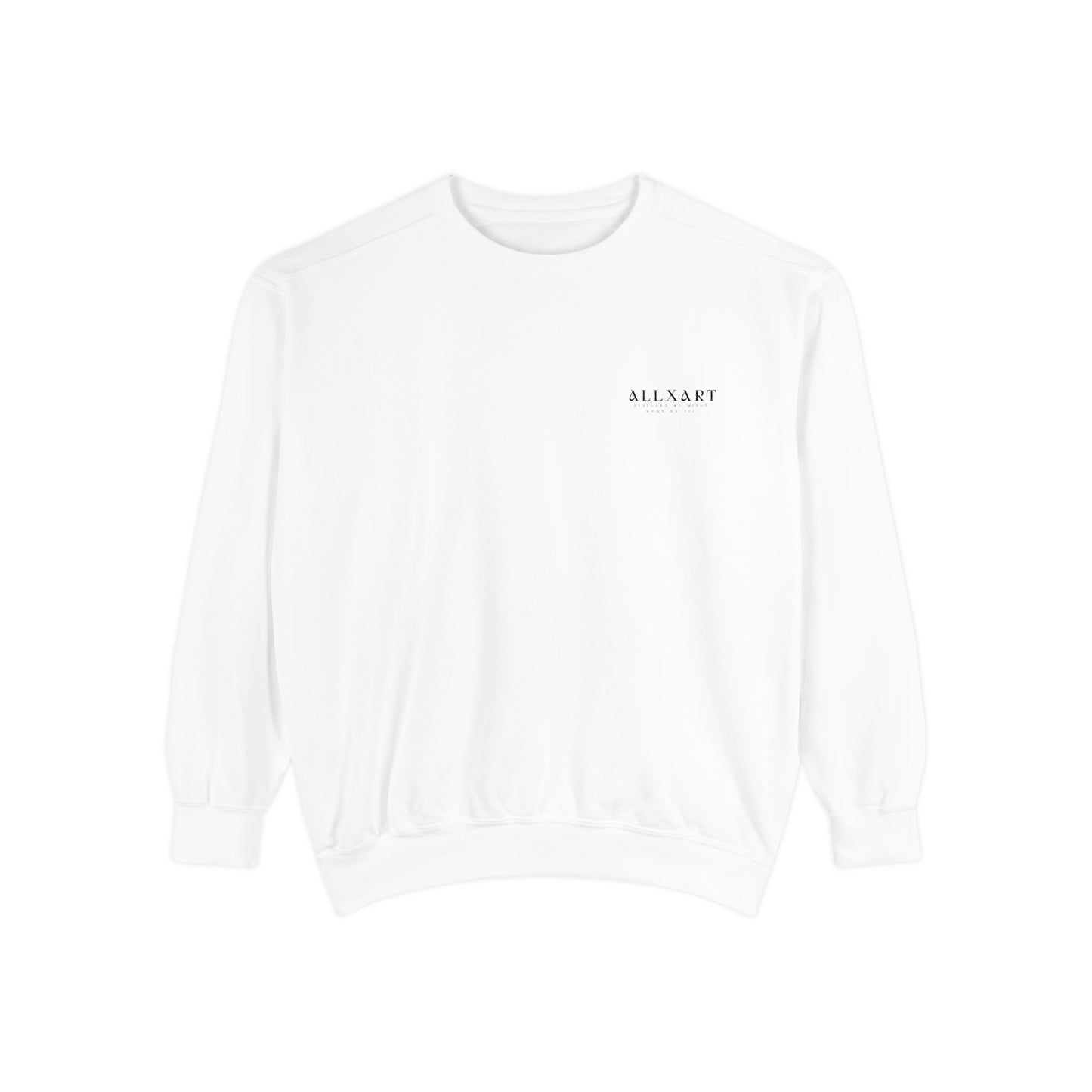 ALLXART Garment-Dyed Sweatshirt