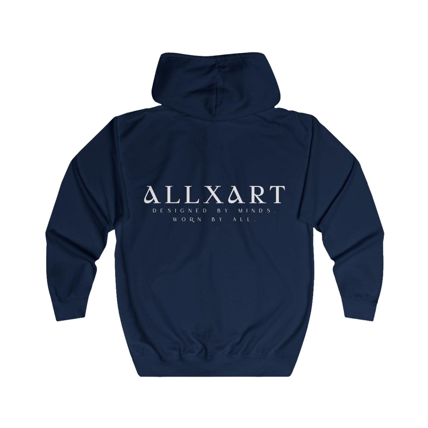 ALLXART Full Zip Hoodie