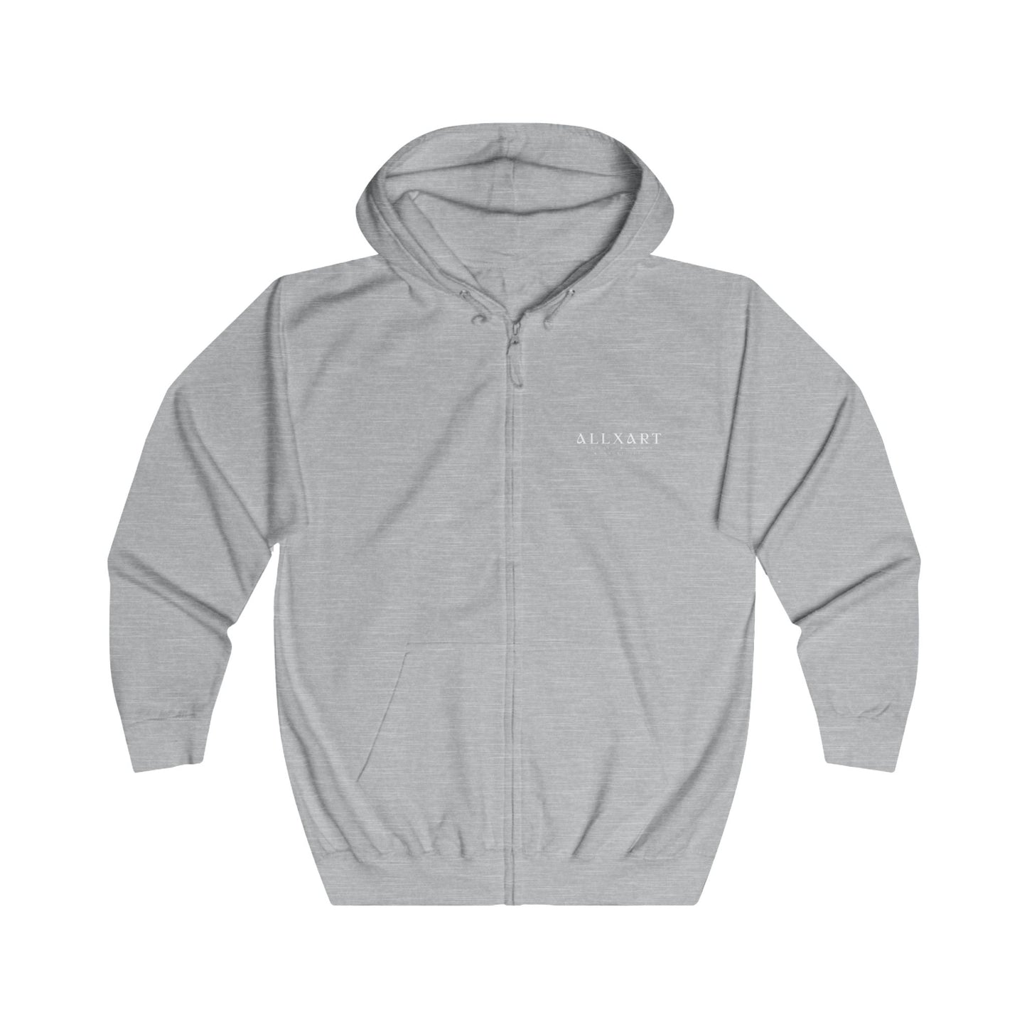 ALLXART Full Zip Hoodie