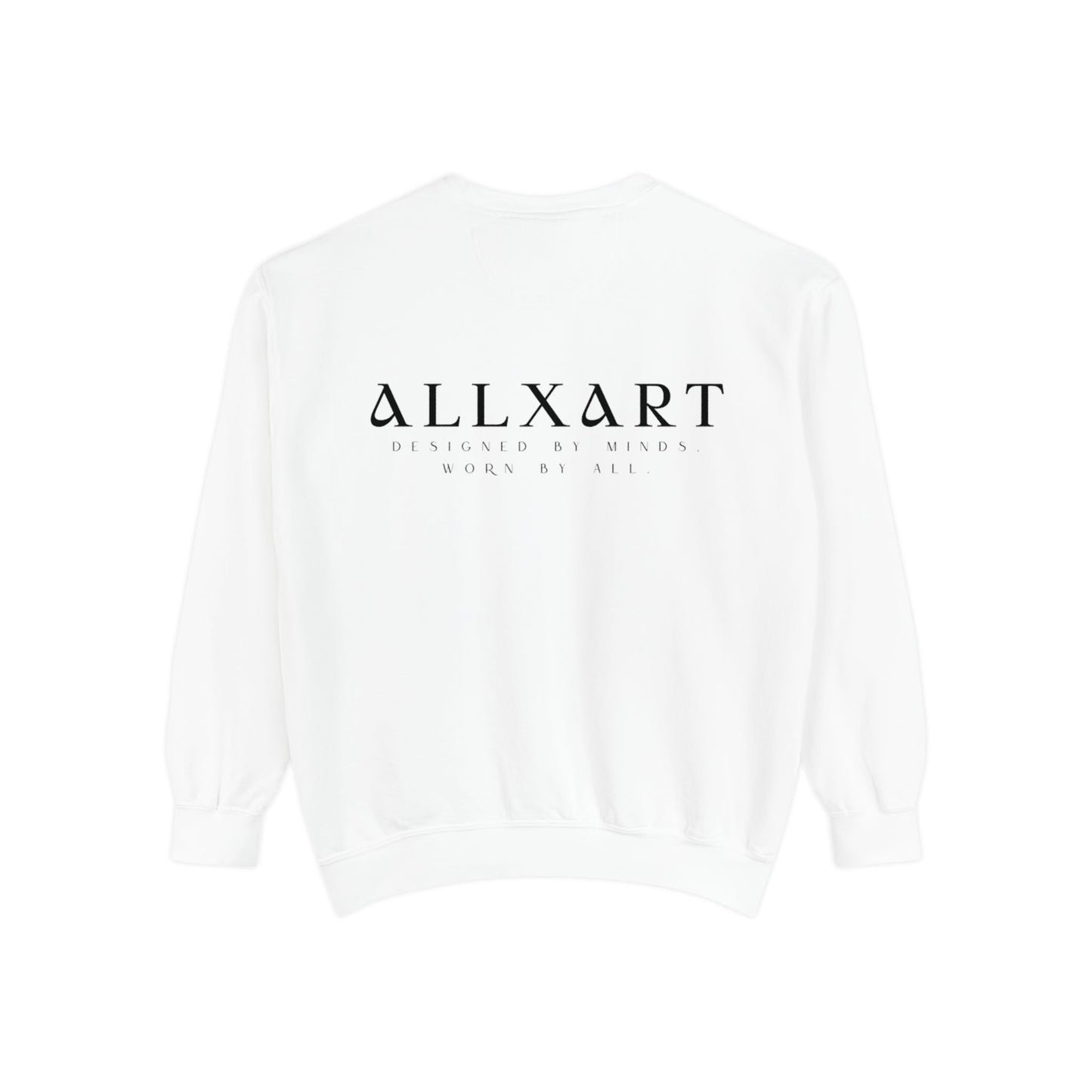 ALLXART Garment-Dyed Sweatshirt